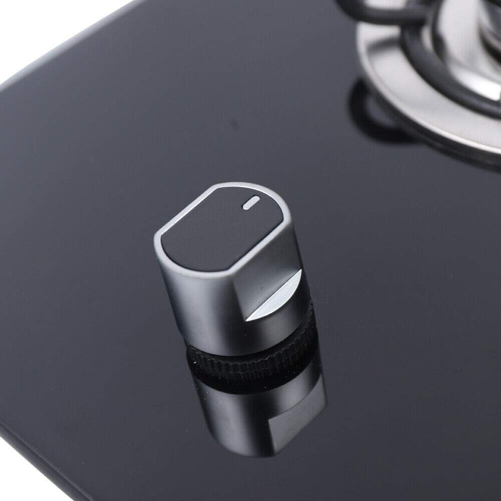 LOYALHEARTDY GR-B001 Portable LPG Gas Stove for Camping, RV, Boat & Caravan - Tempered Glass Hob with Adjustable Flame for Outdoor Cooking, Picnics & Emergency Use