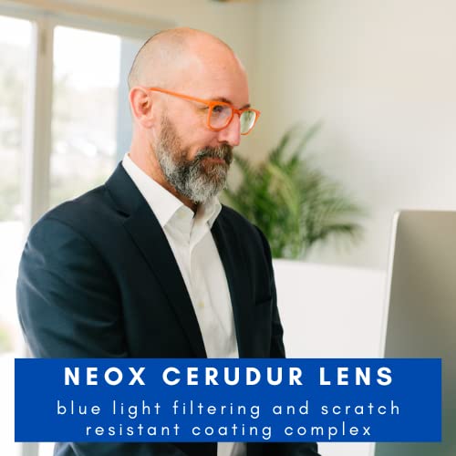 Futura Blue Light Blocking Glasses for Women & Men - Computer & Reading Use