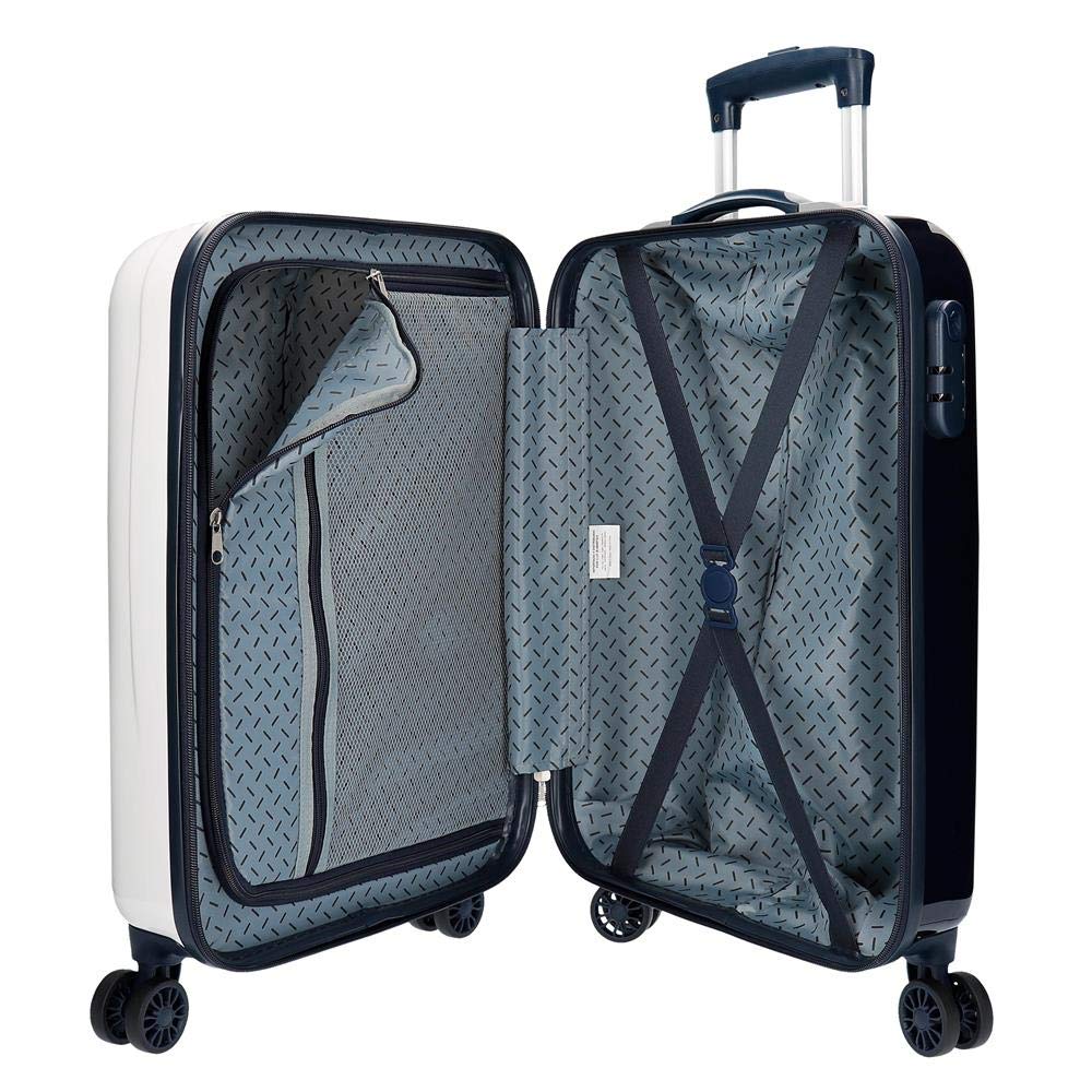 Disney Kids Cabin Trolley Suitcase - 55cm Lightweight Travel Luggage for Children | Perfect for Airplane Trips, Road Travel & Sleepover Adventures