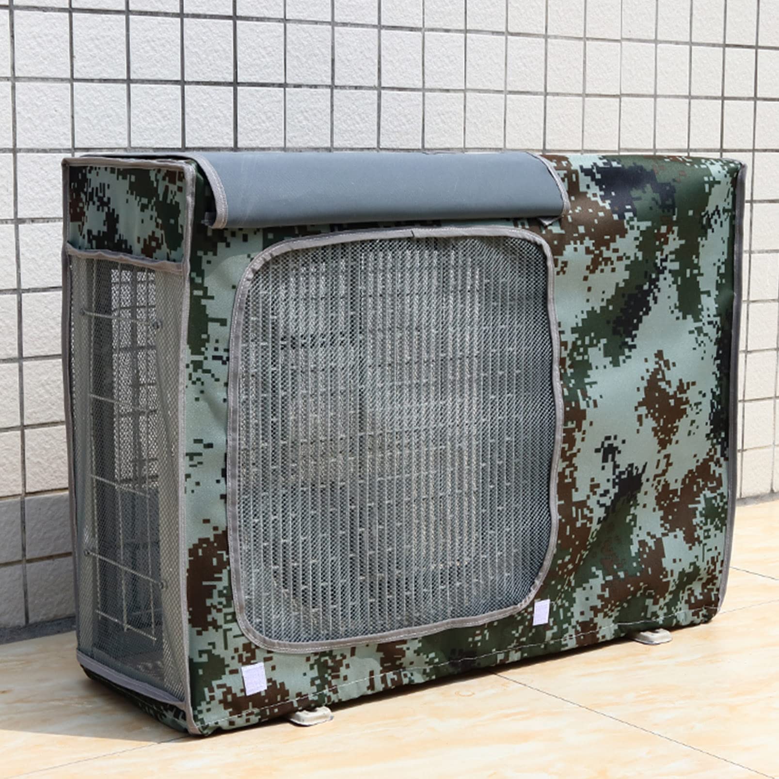 DEMAXIYA Air Conditioner Cover for Outdoor Unit - Waterproof & UV Resistant Oxford Fabric AC Cover - Protects from Sun, Rain, Dust - Perfect for Window, Wall & Rooftop AC Units (Fits Most Models)