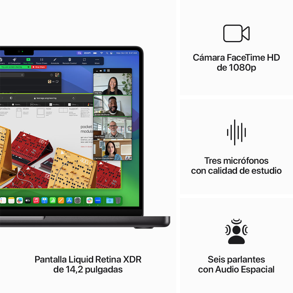 Apple MacBook Pro 14-inch Laptop with M3 Pro Chip - 12-Core CPU, 18-Core GPU, 1TB SSD (Space Black) - Perfect for Graphic Design, Video Editing & Professional Work