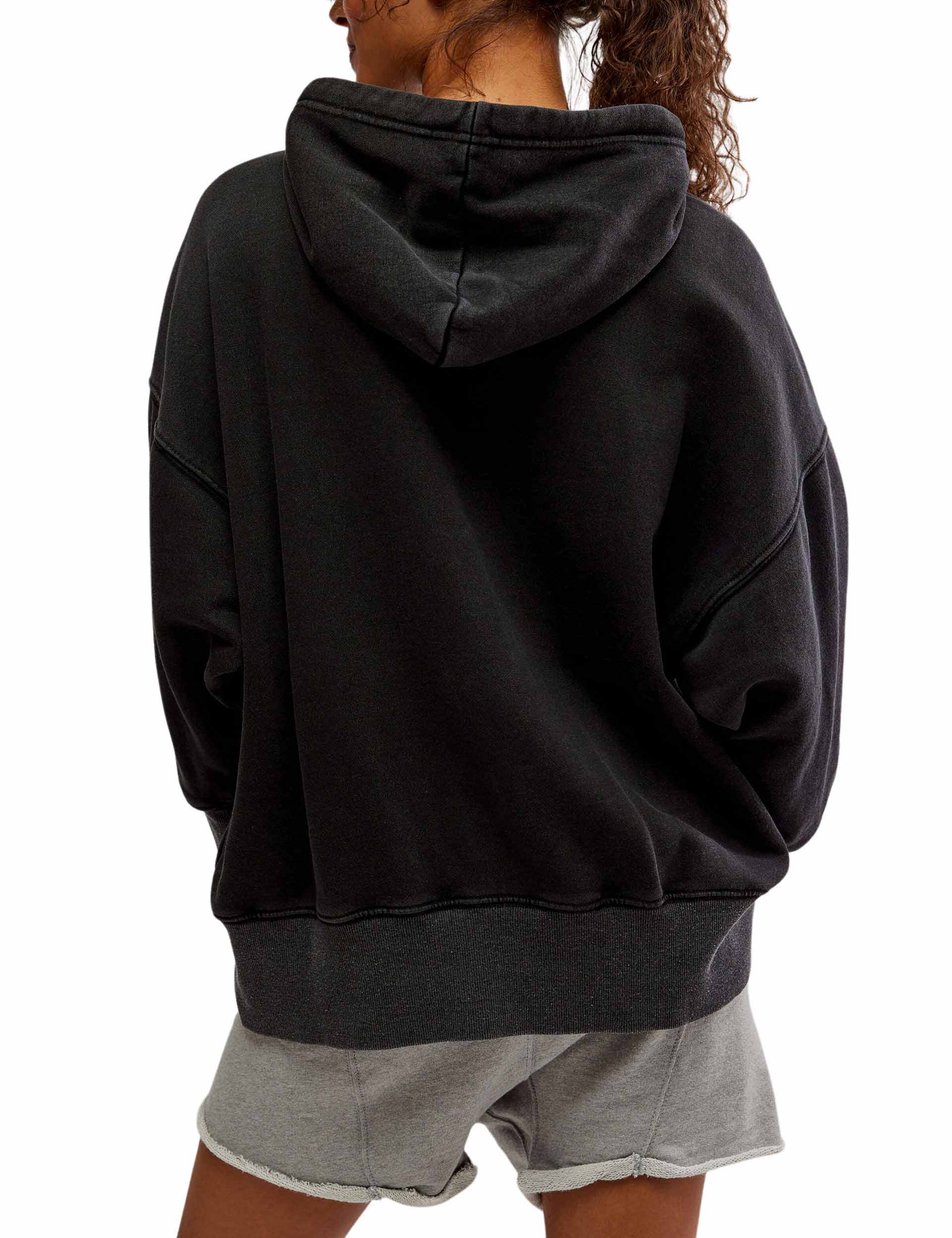 Sprint To The Finish Hoodie - Black | Comfortable & Stylish Pullover for Running, Gym & Casual Wear