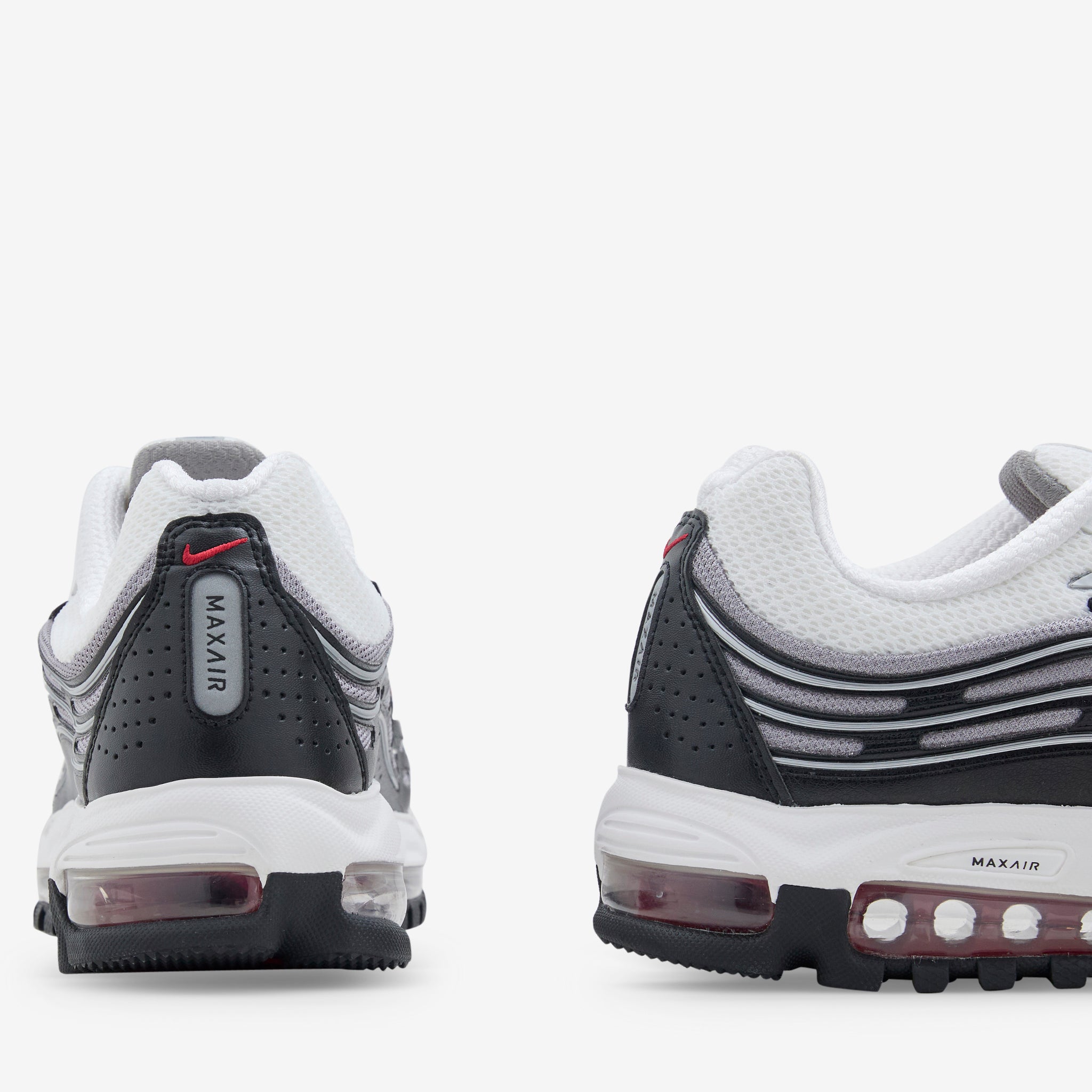 Nike Air Max TL 2.5 Men's Running Shoes - White/Varsity Red/Black/Medium Grey - Lightweight Cushioned Sneakers for Jogging, Gym Workouts & Casual Wear