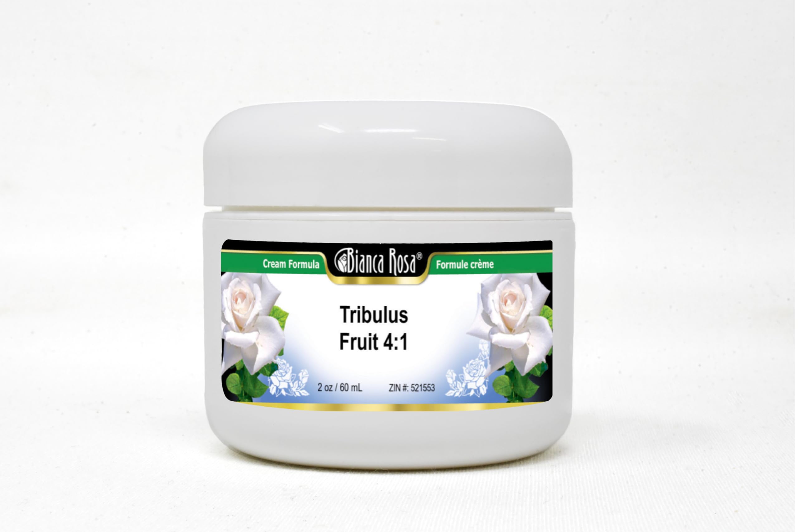 Tribulus Fruit 4:1 Extract Cream - 2 oz Natural Herbal Supplement for Energy & Vitality - Supports Performance & Wellness - ZIN: 521553 - Perfect for Athletes & Active Lifestyles