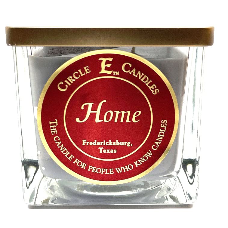 Circle E Candles - Premium 8oz Small Jar Candle with Single Wick | Long-Lasting Home Fragrance for Relaxation, Meditation & Romantic Ambience