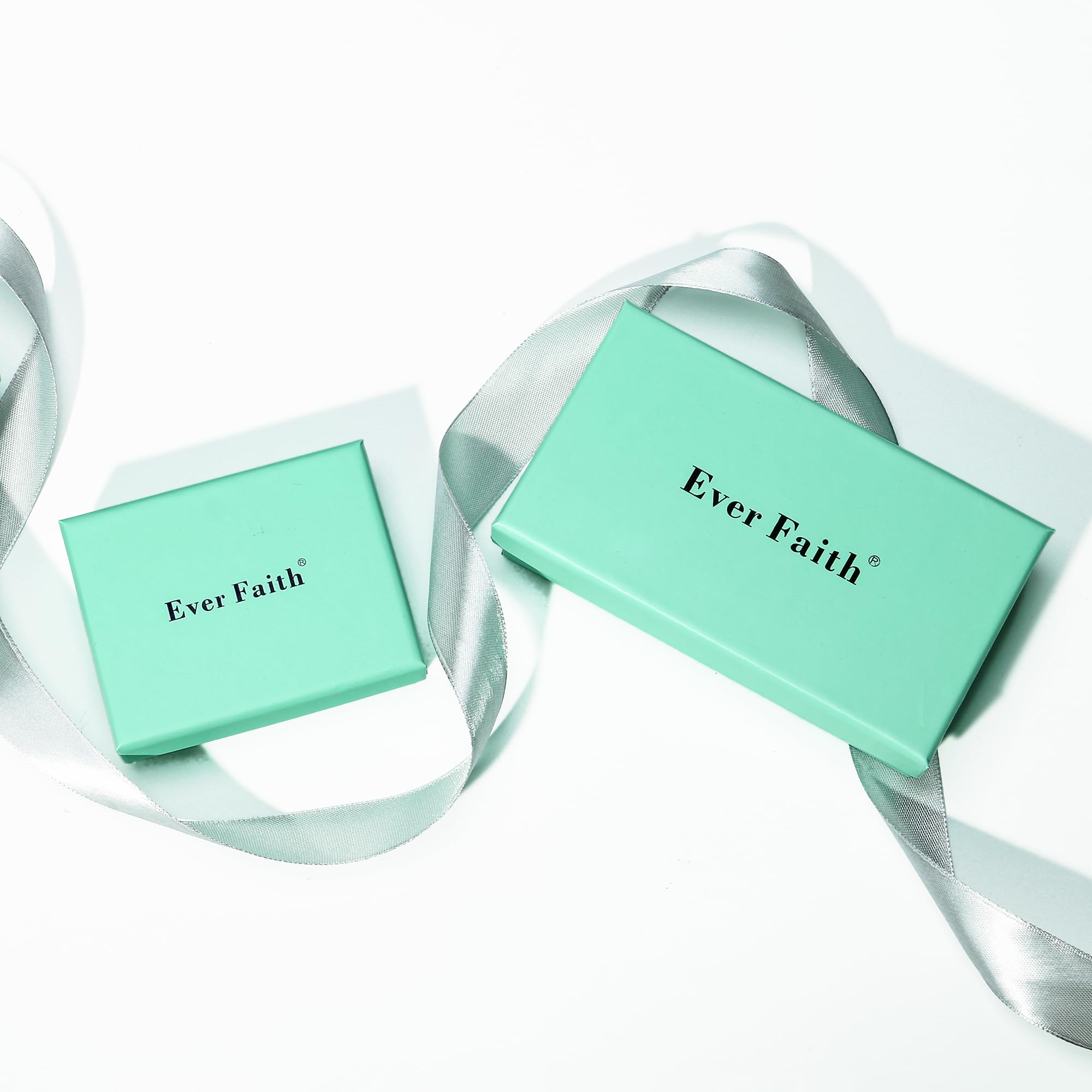 EVER FAITH Initial Earrings for Women - 925 Sterling Silver Hypoallergenic Stud Earrings with White Cubic Zirconia Tiny Alphabet Letters | Perfect Gift for Sensitive Ears, Birthday, Anniversary & Everyday Wear