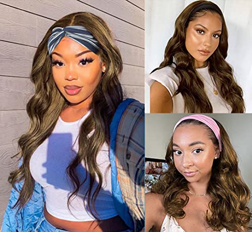 Stylish Synthetic Headband Wig for Women - Comfortable & Fashionable Hair Accessory for Cosplay, Daily Wear & Special Occasions