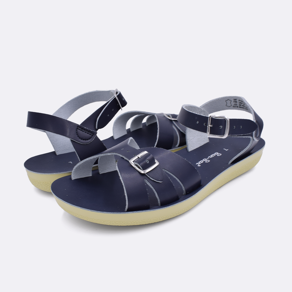 Sun San Boardwalk - Premium Wooden Sandals for Women & Men | Comfortable Beach & Pool Slides | Perfect for Summer, Vacation, and Casual Wear