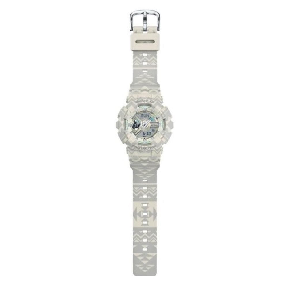 Casio Baby-G BA-110TP-8ADR Digital Sport Watch for Women - Shock Resistant, Water Resistant, LED Light - Perfect for Running, Swimming & Outdoor Activities