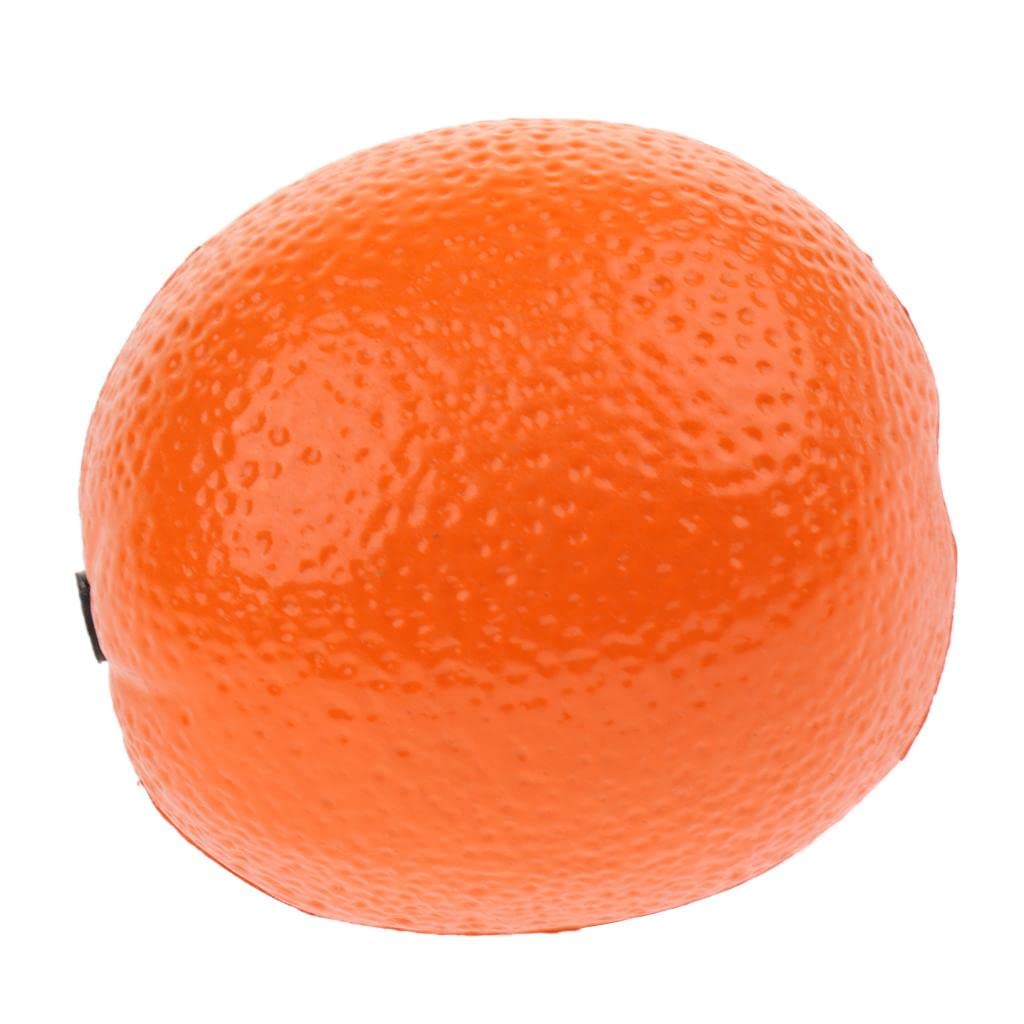 Colorful Fruit-Shaped Kids Handheld Maraca Shakers - Orange Musical Instrument for Toddlers & Preschoolers - Perfect for Birthday Parties, Classroom Activities & Early Childhood Music Education