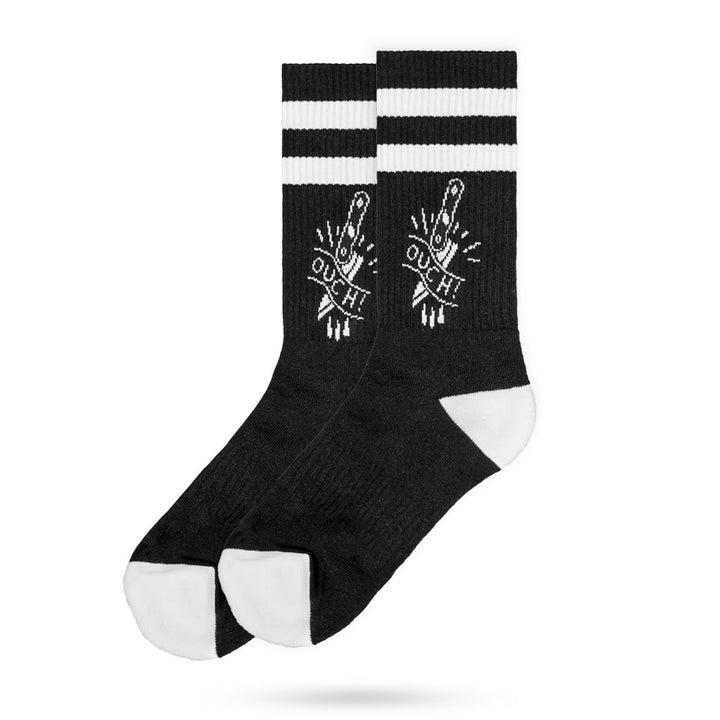 American Socks Ouch! Mid High - Comfortable Cotton Crew Socks for Men & Women - Perfect for Sports, Hiking & Everyday Wear