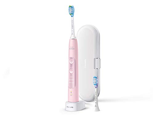 Philips Sonicare ExpertClean 7300 Bluetooth Rechargeable Electric Toothbrush - HX960/8, Pink | Smart Toothbrush with App Connectivity for Professional Dental Care at Home