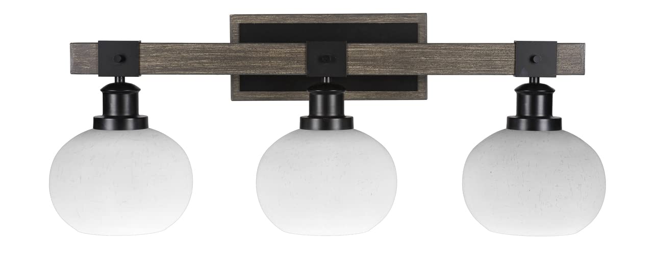 Tacoma 3-Light Bathroom Vanity Bar - 10.5 Inches Tall, Modern Bathroom Lighting Fixture for Vanity Mirror - Perfect for Bathroom, Powder Room, and Dressing Area