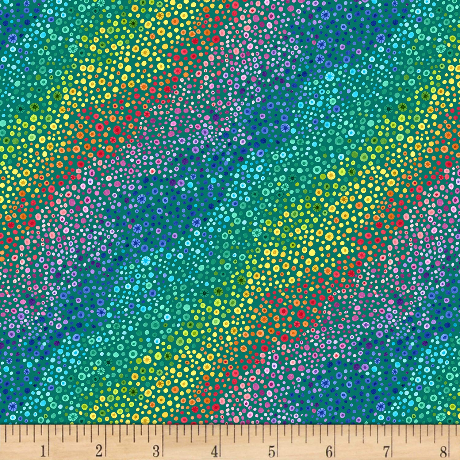 Wilmington Essentials Bubble Up Teal Fabric by the Yard - Premium Cotton Material for Quilting, Sewing & DIY Craft Projects