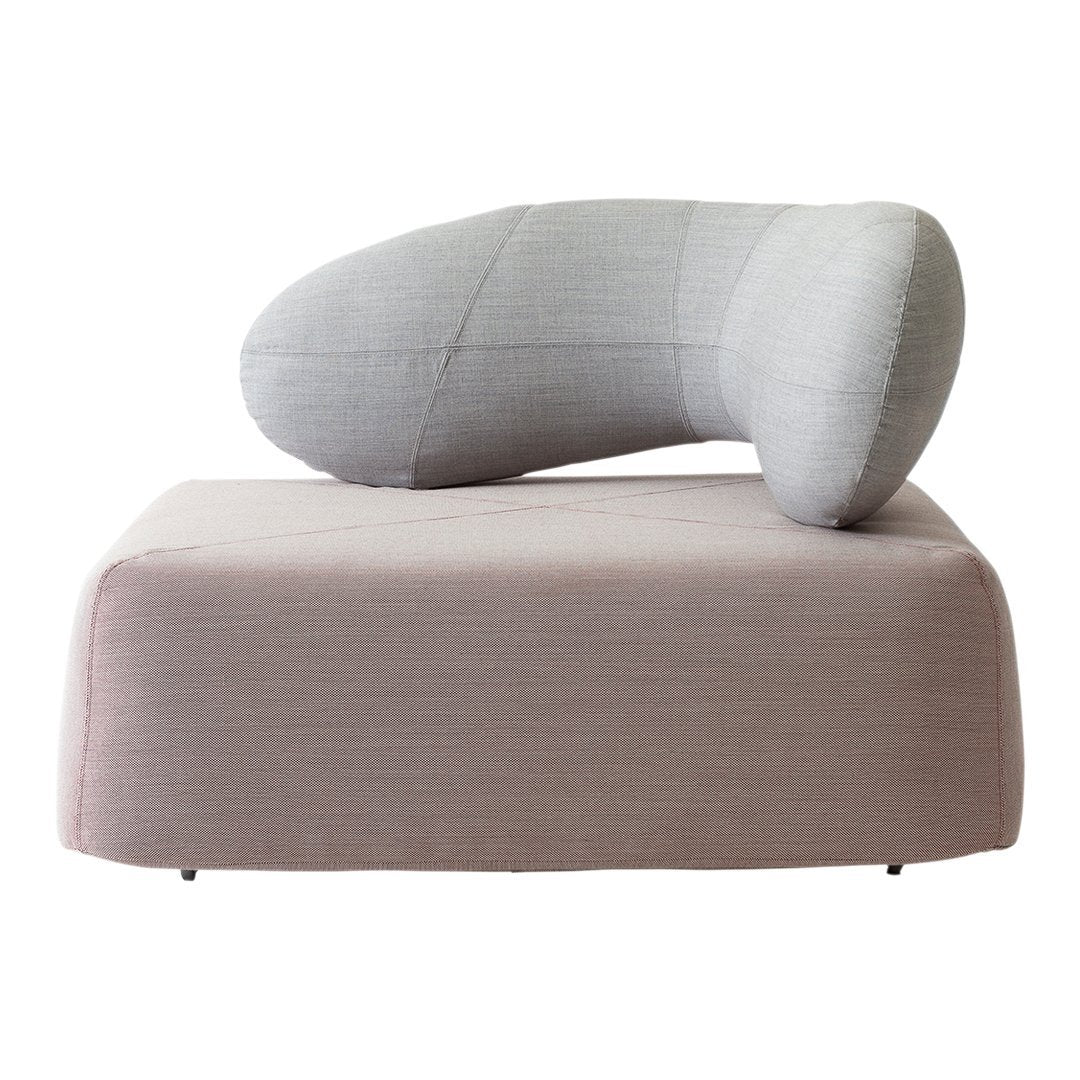 Konno Chat Chair - Modern Lounge Chair with Softline Fabric for Living Room, Office, or Outdoor Relaxation | Comfortable & Stylish Seating Solution