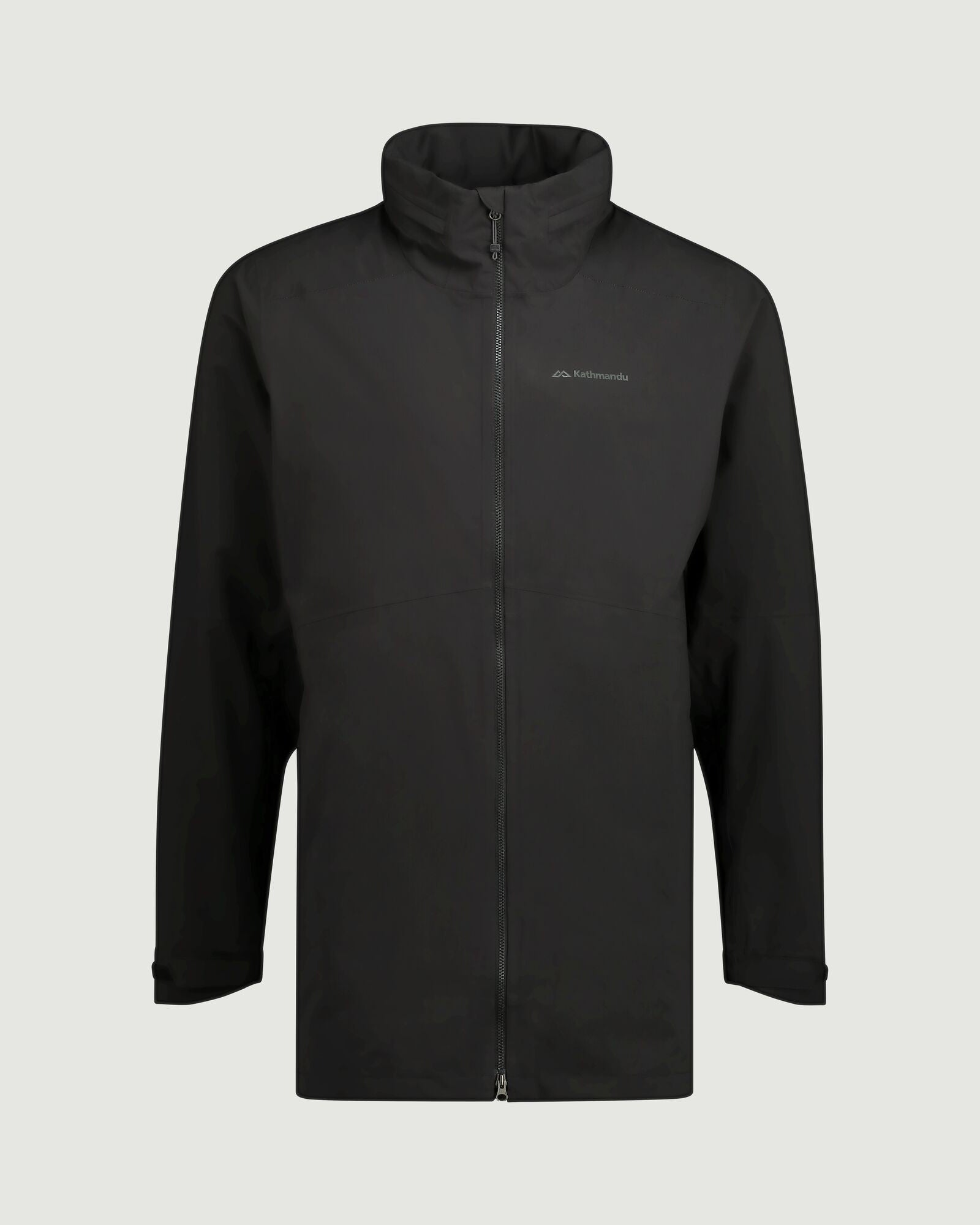 Men's Waterproof Trailhead Stretch 2.5 Layer Rain Jacket - Black Stingray Color for Hiking, Camping & Outdoor Adventures