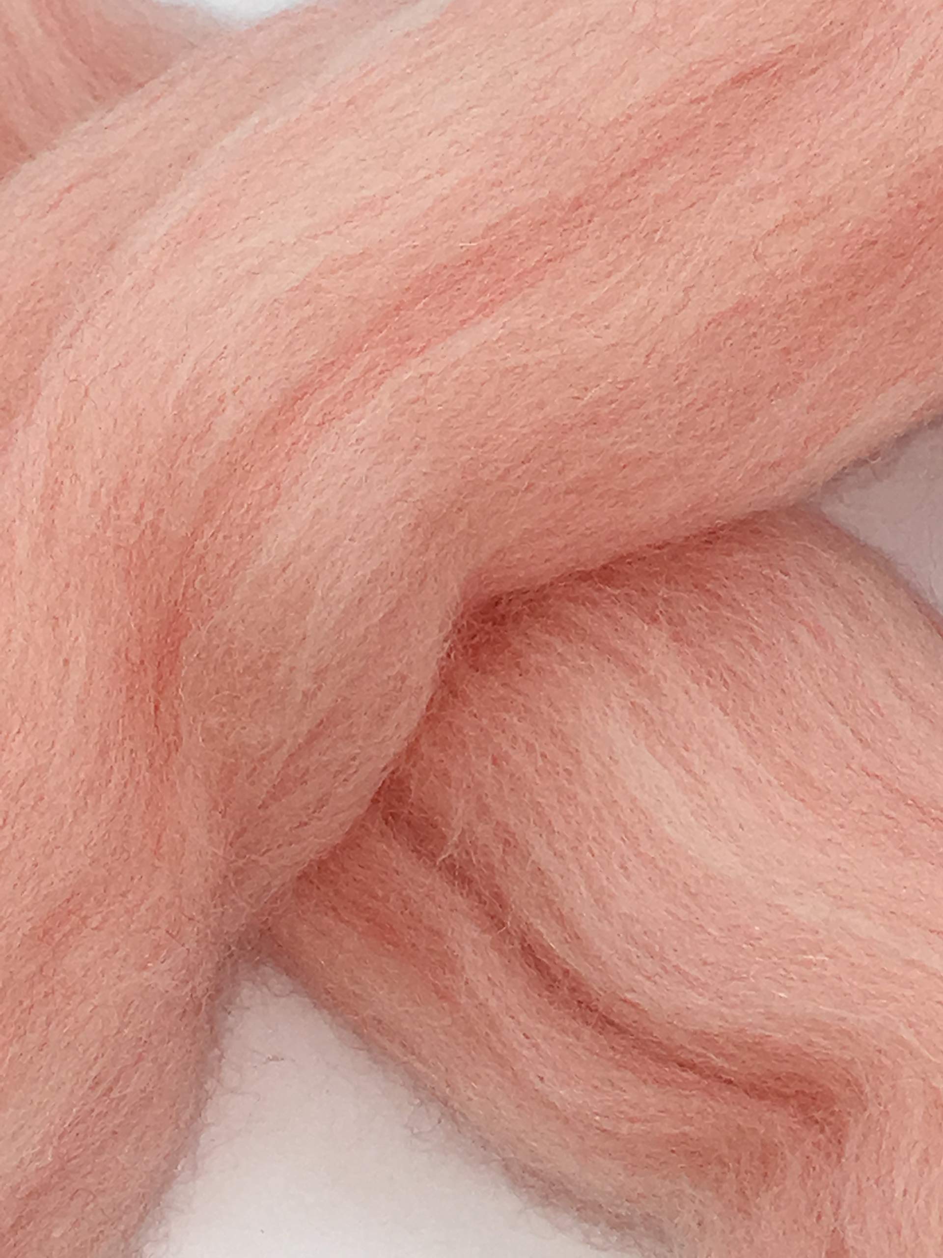 Premium Pink Sands Merino Wool Roving - 100% Australian Merino Wool Top for Spinning, Felting & Fiber Arts | Soft Hand-Dyed Yarn for Knitting, Weaving & DIY Crafts | Beginner & Pro Friendly (4 lb) - Perfect for Handmade Scarves, Hats & Home Decor Projects