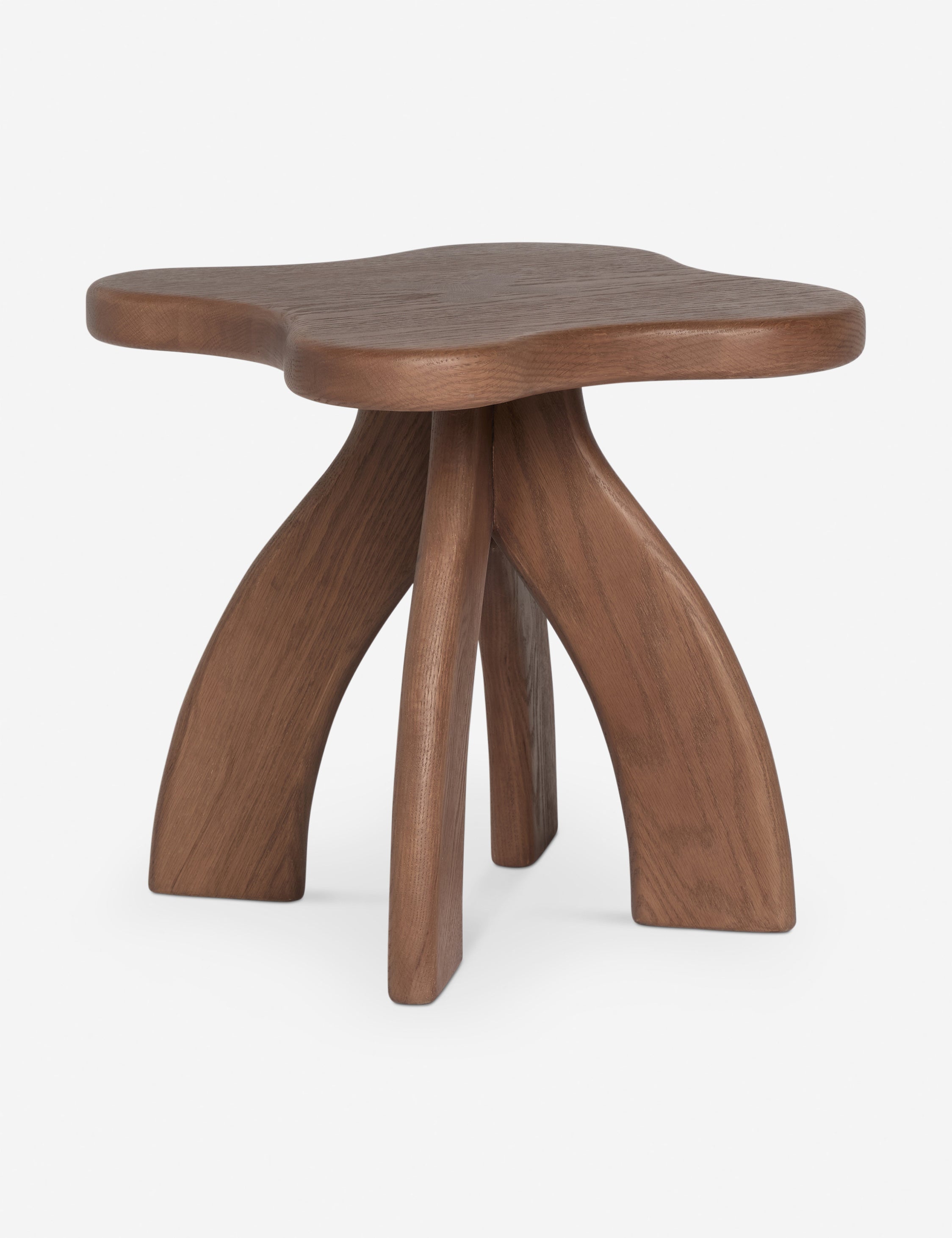 Aimee Song Etna Stool - Modern Bar Stool with Wooden Seat & Metal Frame for Kitchen Island, Breakfast Nook & Home Decor