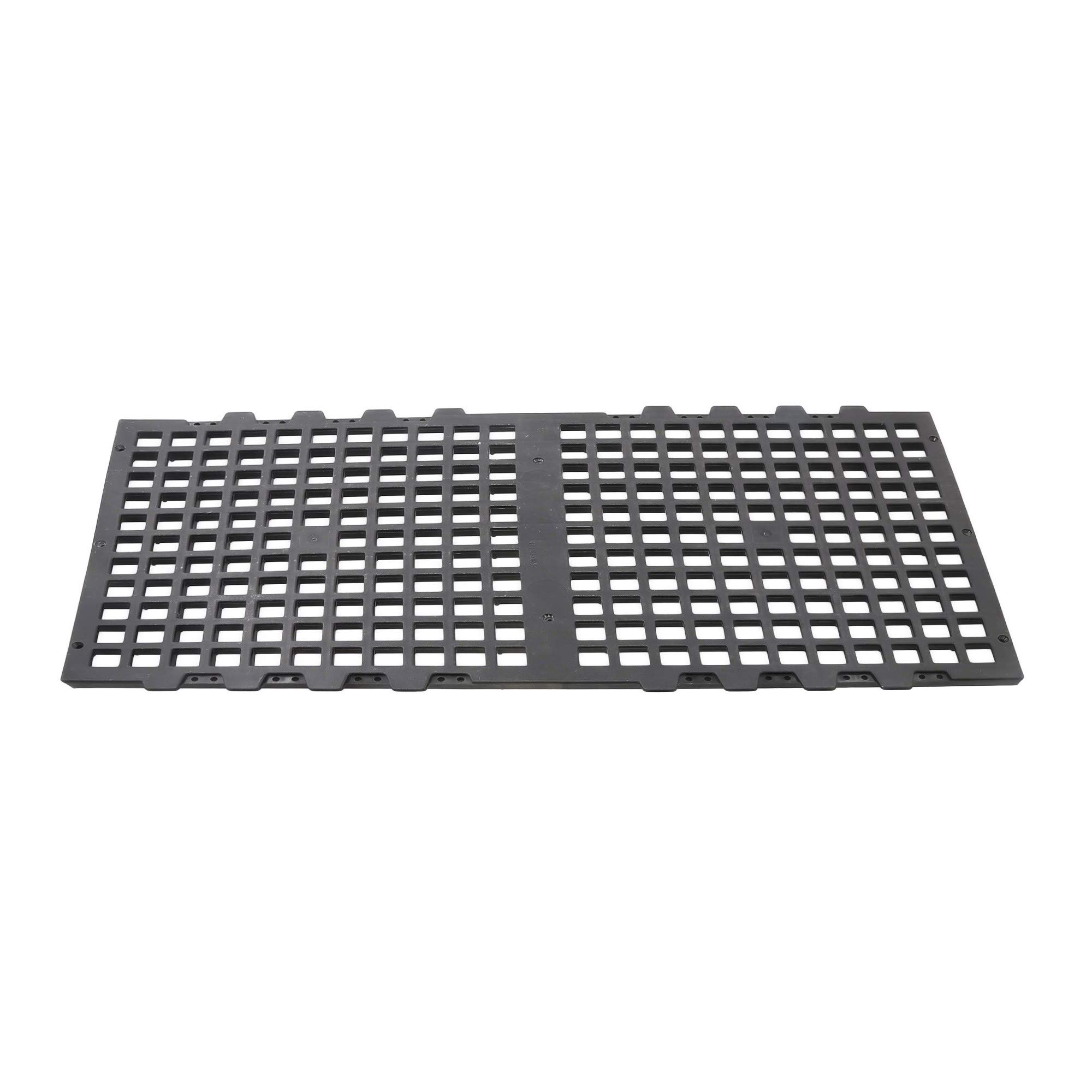 Jiggly Greenhouse® 1.5' x 3' Black Plastic Bench Top Panel - Durable Greenhouse Workbench Kit (Pack of 5) | Perfect for Seed Starting, Potting Plants & Greenhouse Workspace Organization