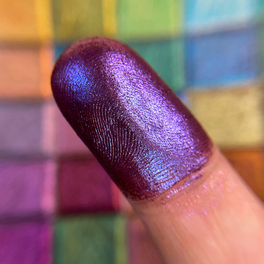 Hybrid Multichrome Eyeshadow - Vibrant Shifting Pigment for Stunning Eye Makeup | Perfect for Cosplay, Festival Looks & Night Out Glam