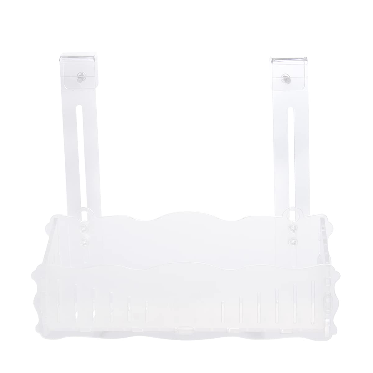 ULTECHNOVO Small Acrylic Aquatic Plant Cup - Fish Tank Decor, Floating Grass Planter, Aquascaping Hook Accessory for Aquarium, Terrarium & Home Decor - Perfect for Pet Fish, Shrimp & Aquatic Plants