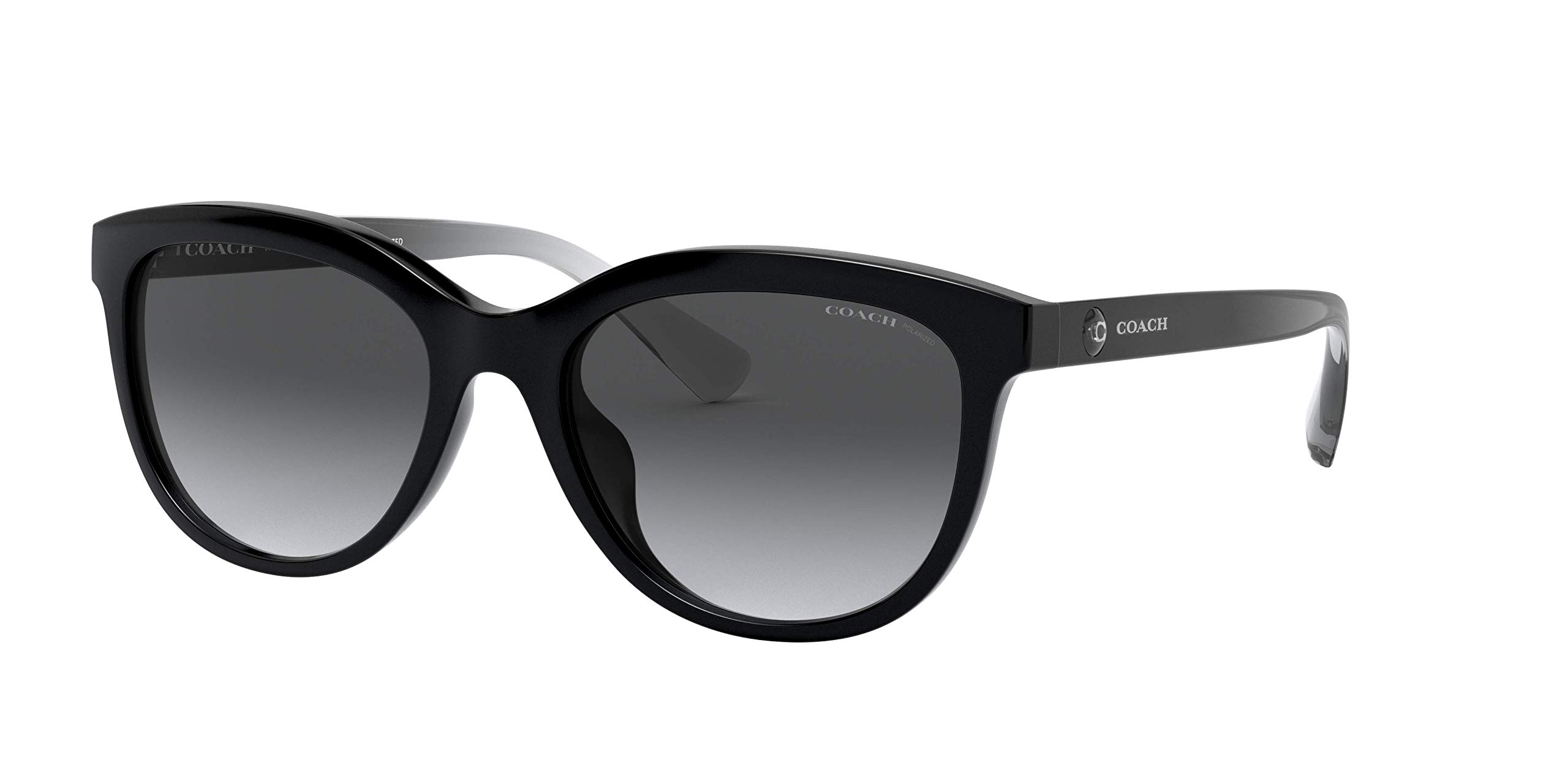 COACH HC8285U 56mm Pillow Sunglasses for Women - UV Protection, Fashionable Square Frame, Lightweight & Comfortable - Perfect for Driving, Beach, and Outdoor Activities