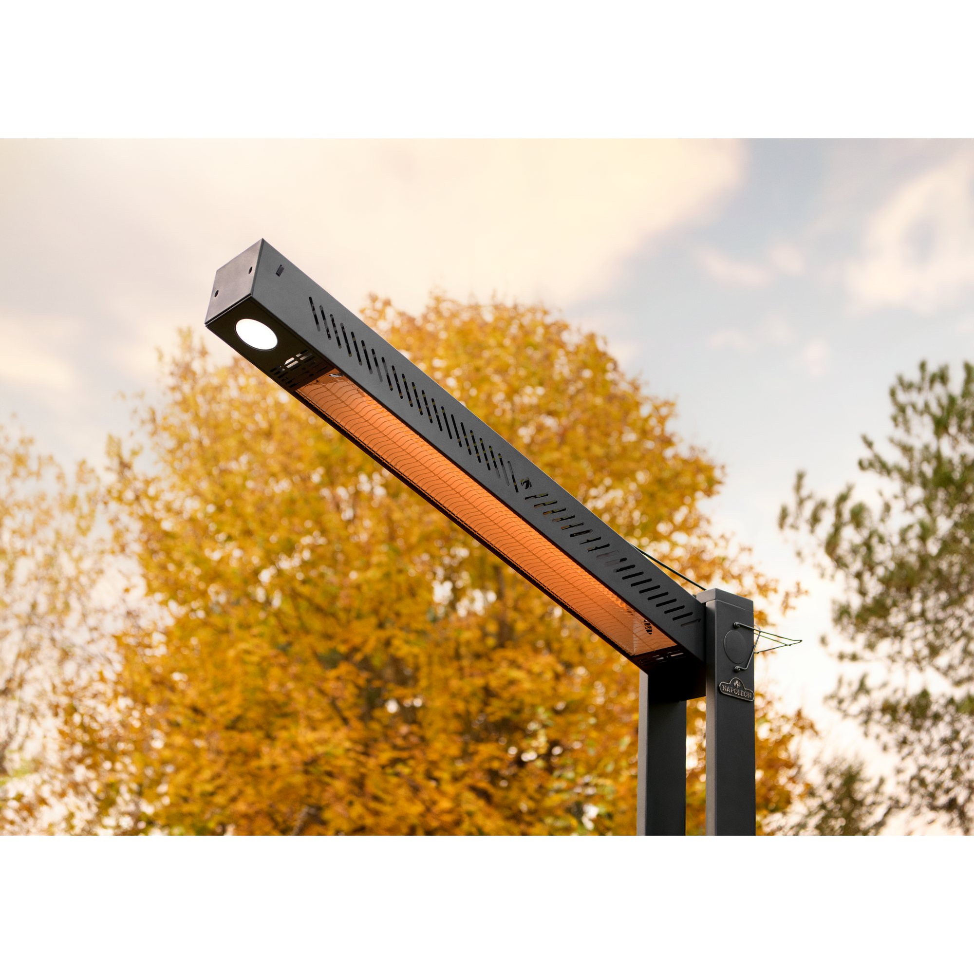 Napoleon Phantom Freestanding Outdoor Electric Infrared Heater - Patio, Deck & Backyard Heating Solution for Year-Round Comfort
