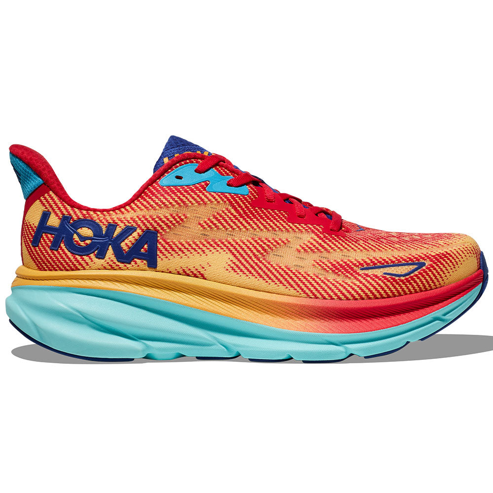 HOKA ONE ONE Clifton 9 Running Shoes for Men - Lightweight Cushioned Road Running & Jogging Sneakers - Perfect for Marathon Training, Gym Workouts & Daily Walking