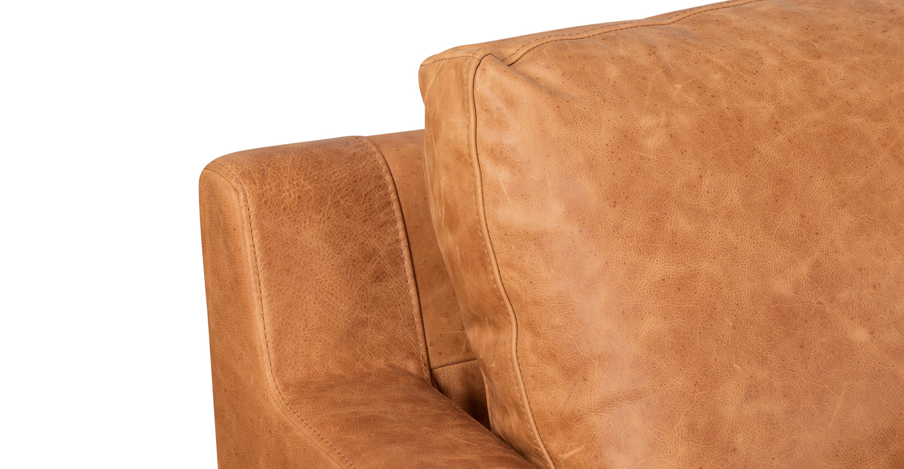 Sorrento Right Facing Sectional Sofa - Modern L-Shaped Couch with Reversible Chaise for Living Room, Family Room & Home Theater