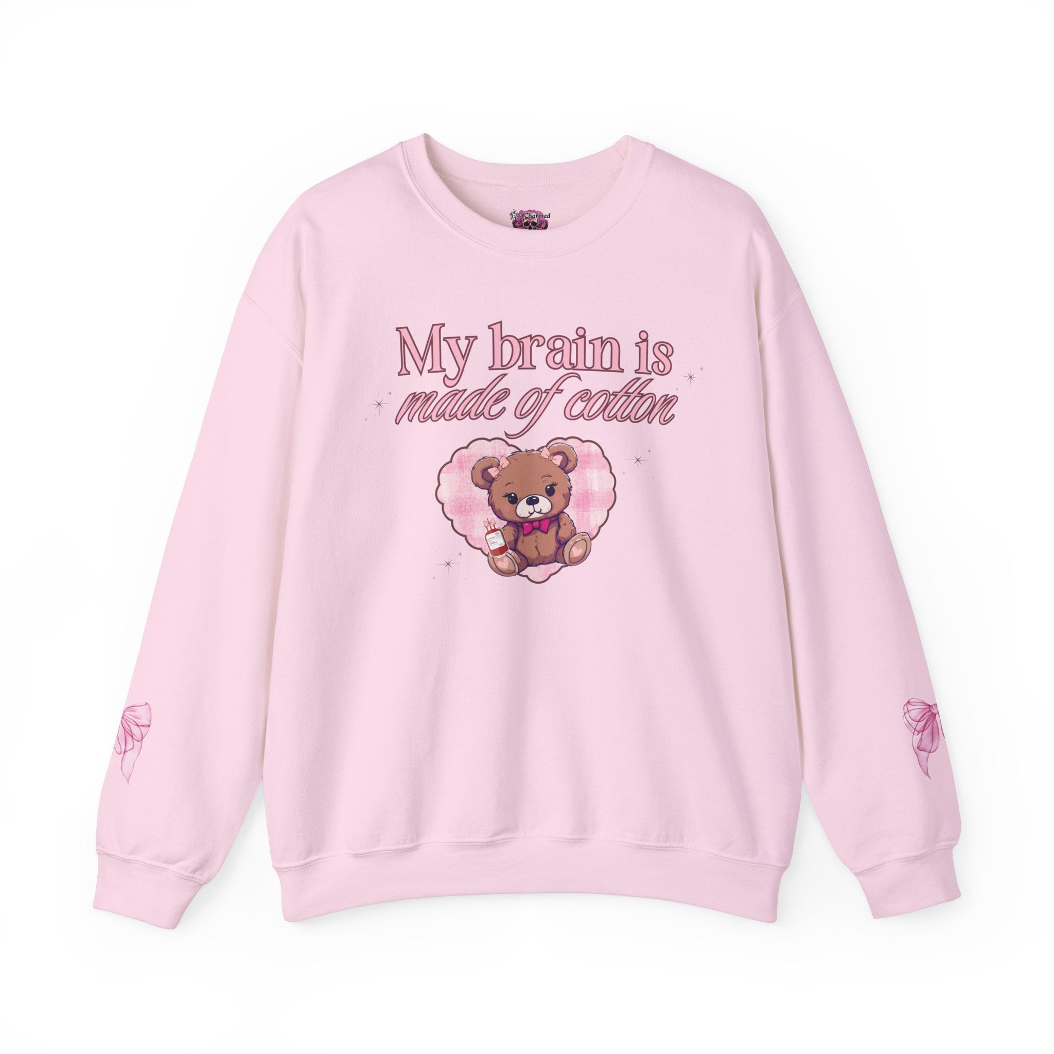 Ms. Cuddles Crewneck Sweatshirt - Soft & Cozy Women's Pullover for Casual Wear, Lounge & Everyday Comfort
