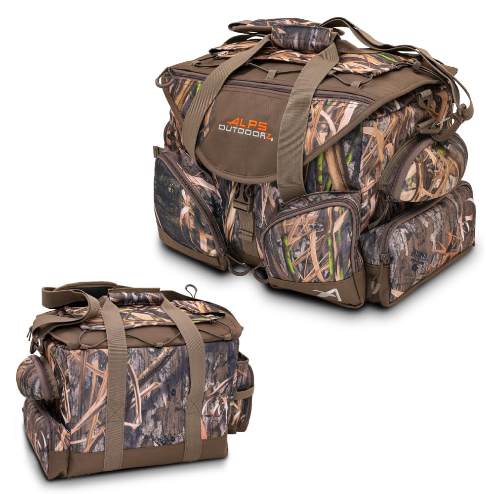 ALPS OutdoorZ Deluxe Floating Blind Bag - Waterproof Hunting Duffel Bag with Removable Dividers, Thermos Sleeve & Padded Shoulder Strap - Perfect for Duck Hunting, Waterfowl Hunting & Outdoor Adventures