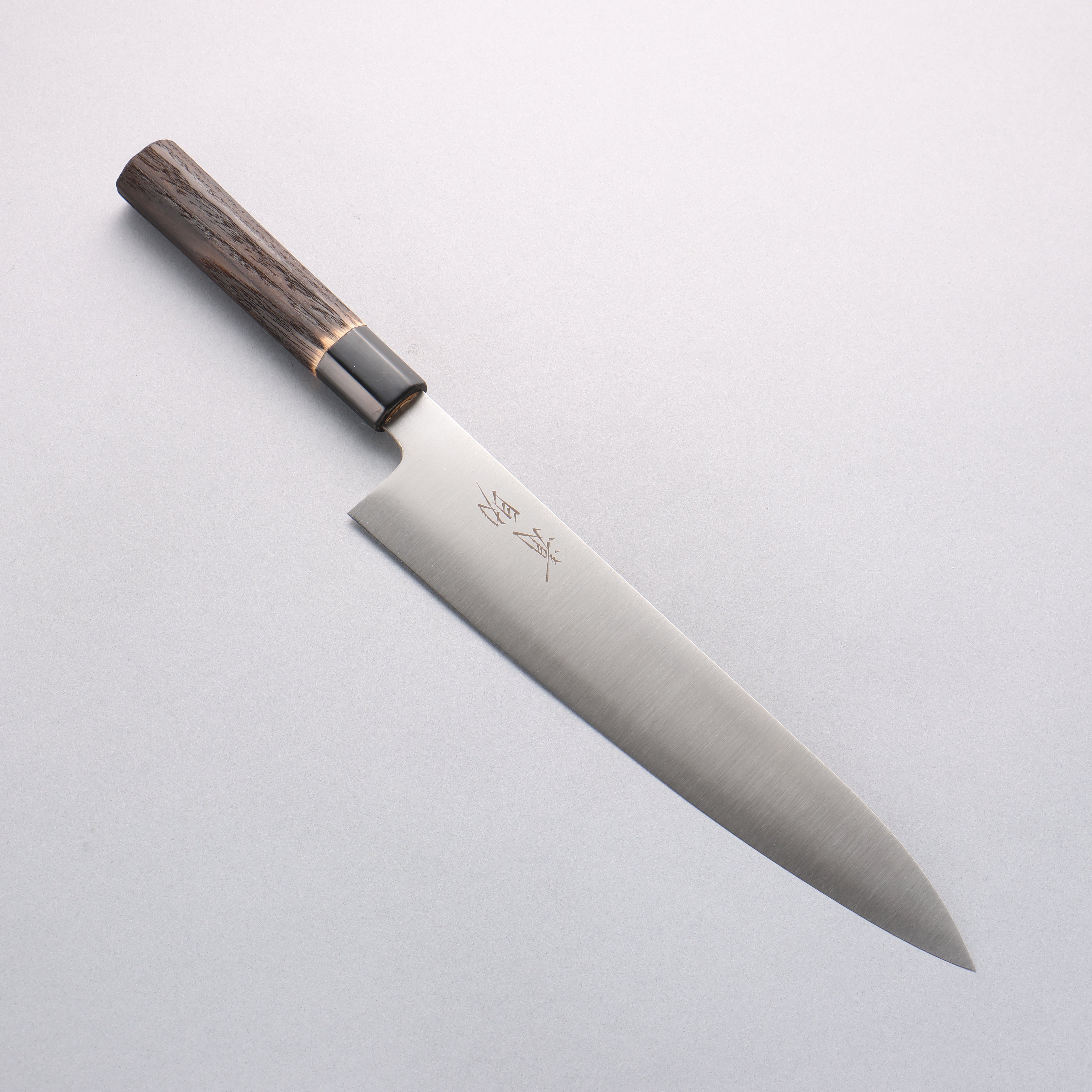 Premium Seisuke Swedish Steel Gyuto Knife 270mm - Handcrafted Burned Chestnut Handle - Professional Chef's Knife for Slicing, Dicing & Chopping - Perfect for Home Kitchens & Culinary Enthusiasts