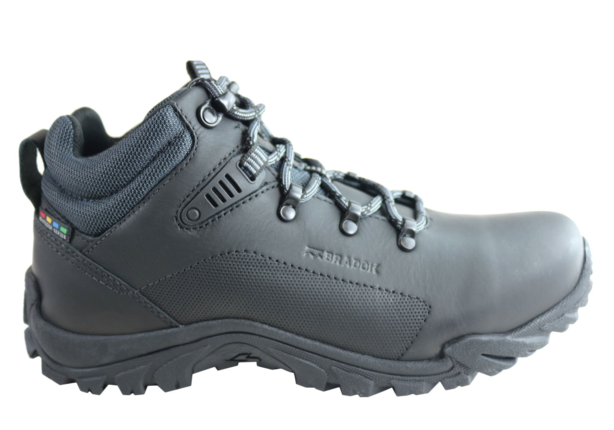 Bradok Zion M Men's Comfortable Leather Hiking Boots - Waterproof Outdoor Trekking Shoes for Men - Made in Brazil - Perfect for Mountain Climbing, Camping & Trail Walking