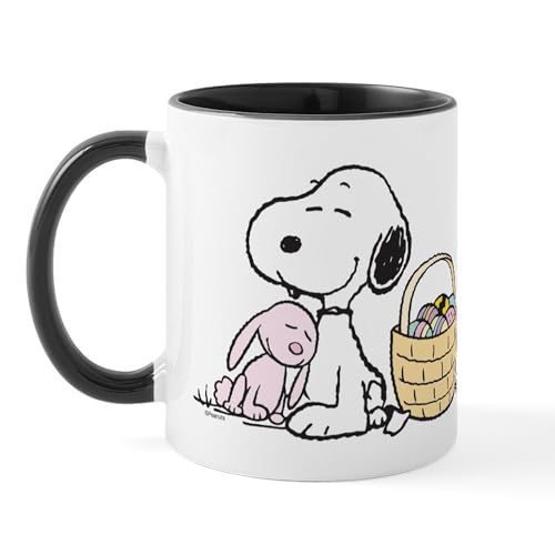 White/Black Inside - Beagle And Bunny Mug
