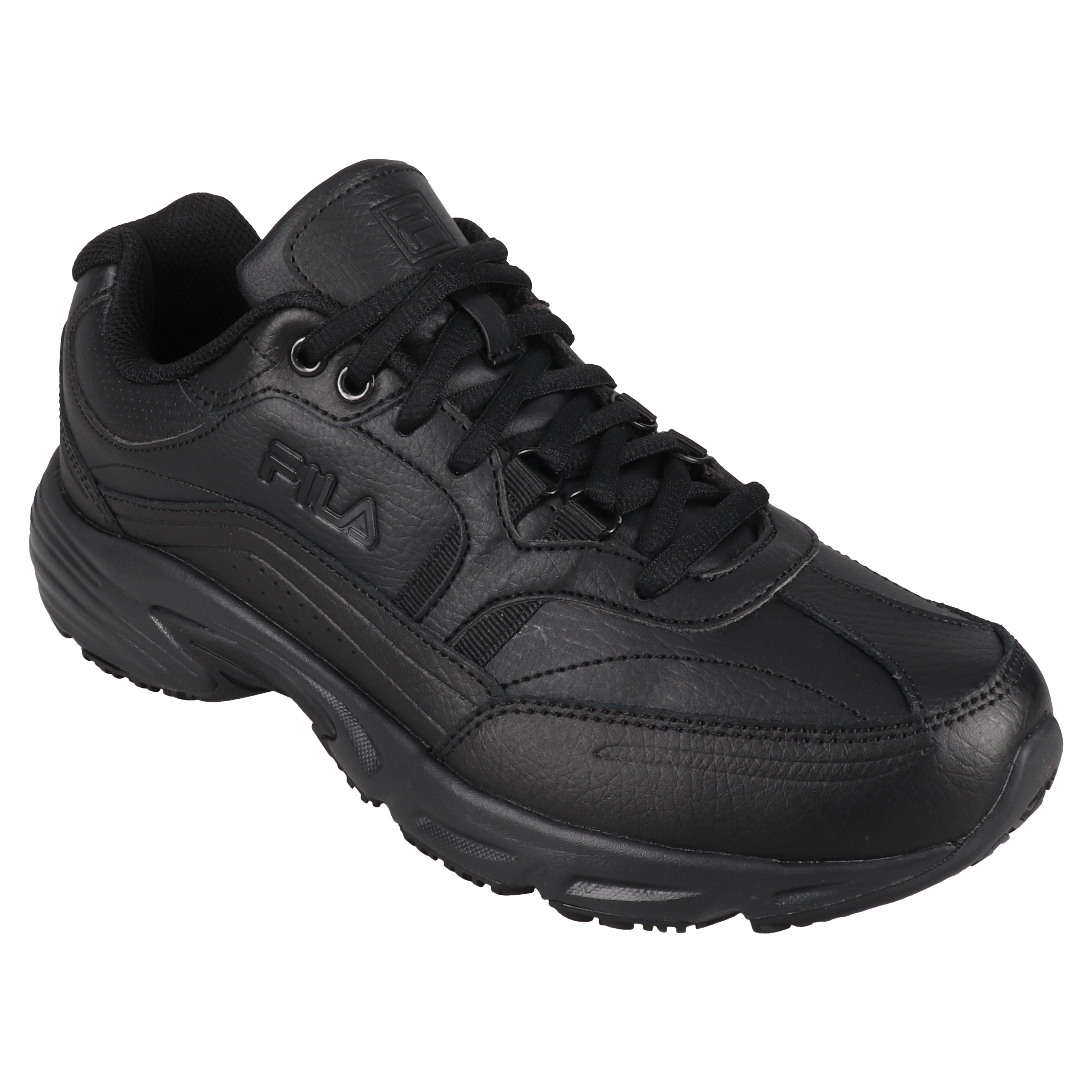 Slip Resistant Memory Foam Work Shoes for Men - Comfortable & Durable Safety Shoes for Construction, Warehouse & Industrial Workers