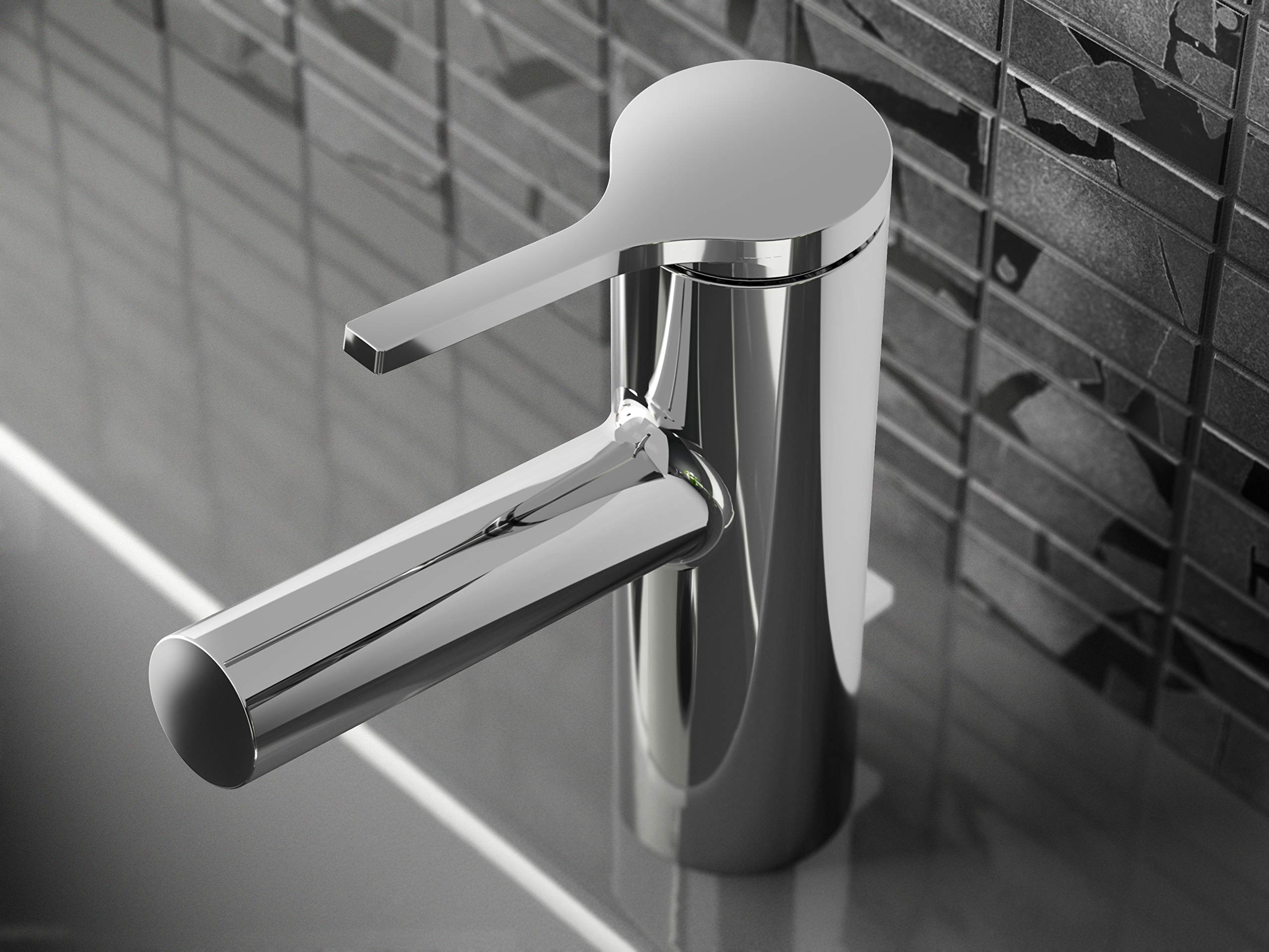 KOHLER Elate Single-Handle Bathroom Sink Faucet - 0.5 GPM Water-Saving Design - Perfect for Modern Bathrooms & Powder Rooms