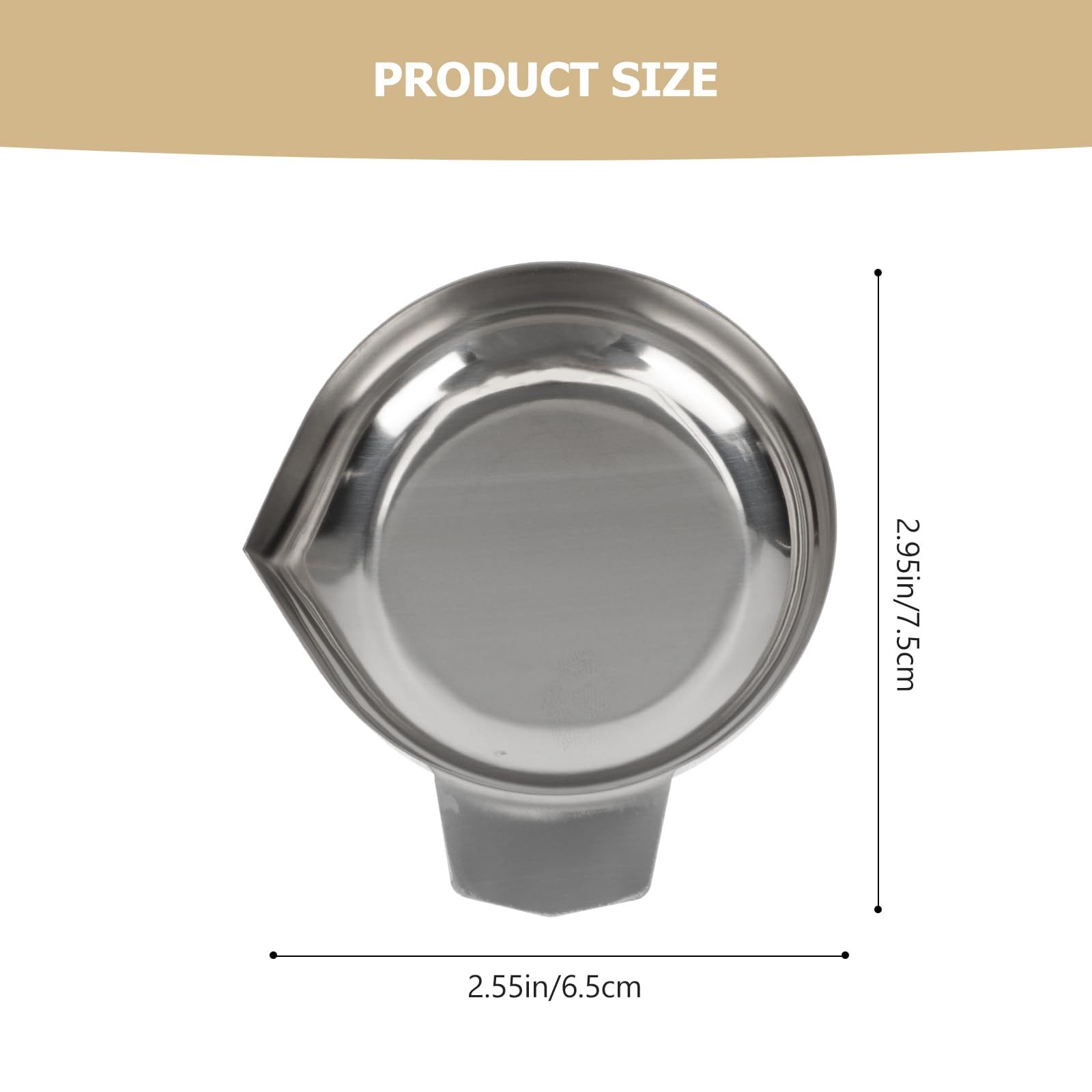 2Pcs Stainless Steel Weighing Pan - Precision Balance Scale Replacement Tray for Jewelry, Diamonds & Powder Measurement | Lab, Kitchen & Jewelry Making Use