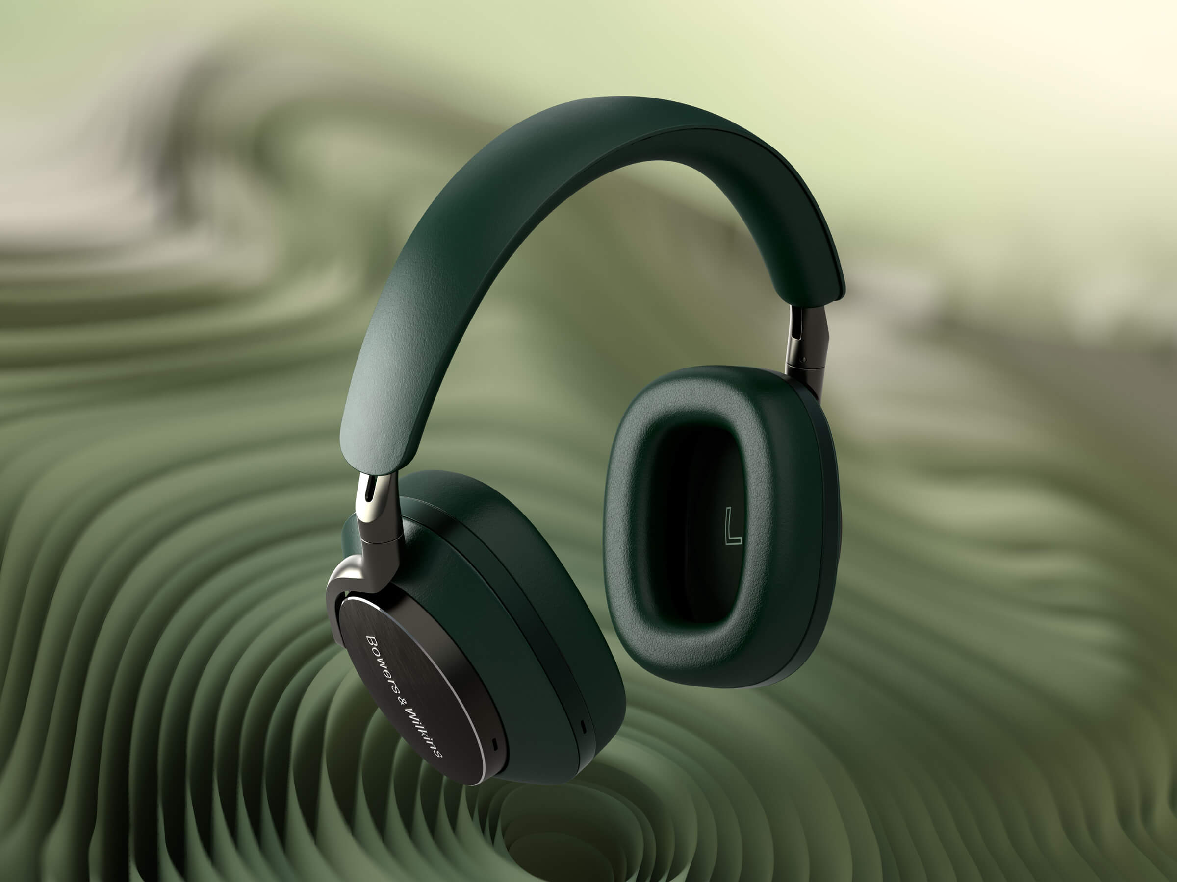 Bowers & Wilkins Px8 Wireless Noise Cancelling Headphones - Premium Over-Ear Bluetooth Headset with Hi-Fi Sound for Music, Travel & Home Office Use
