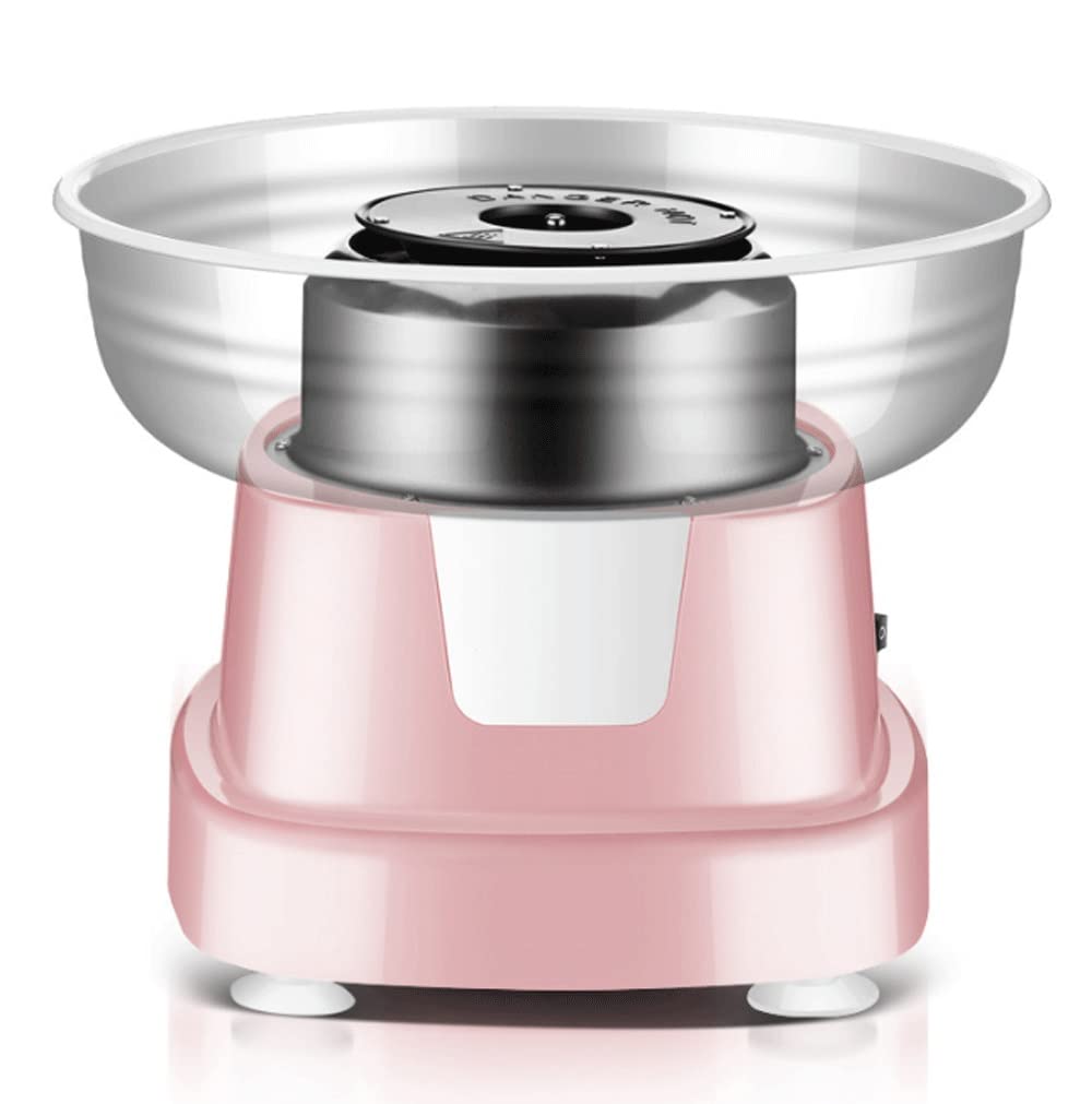 Pink Electric Cotton Candy Machine for Home Use - Automatic Candy Floss Maker with Sugar Spinner for Birthday Parties, Family Gatherings & Events - Perfect for Kids & Sweet Treat Lovers