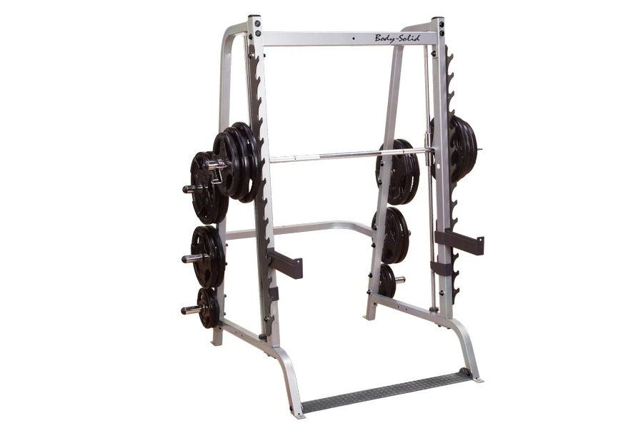 Body Solid Series 7 Smith Machine (GS348Q) - Professional Home & Commercial Gym Equipment for Strength Training & Weight Lifting