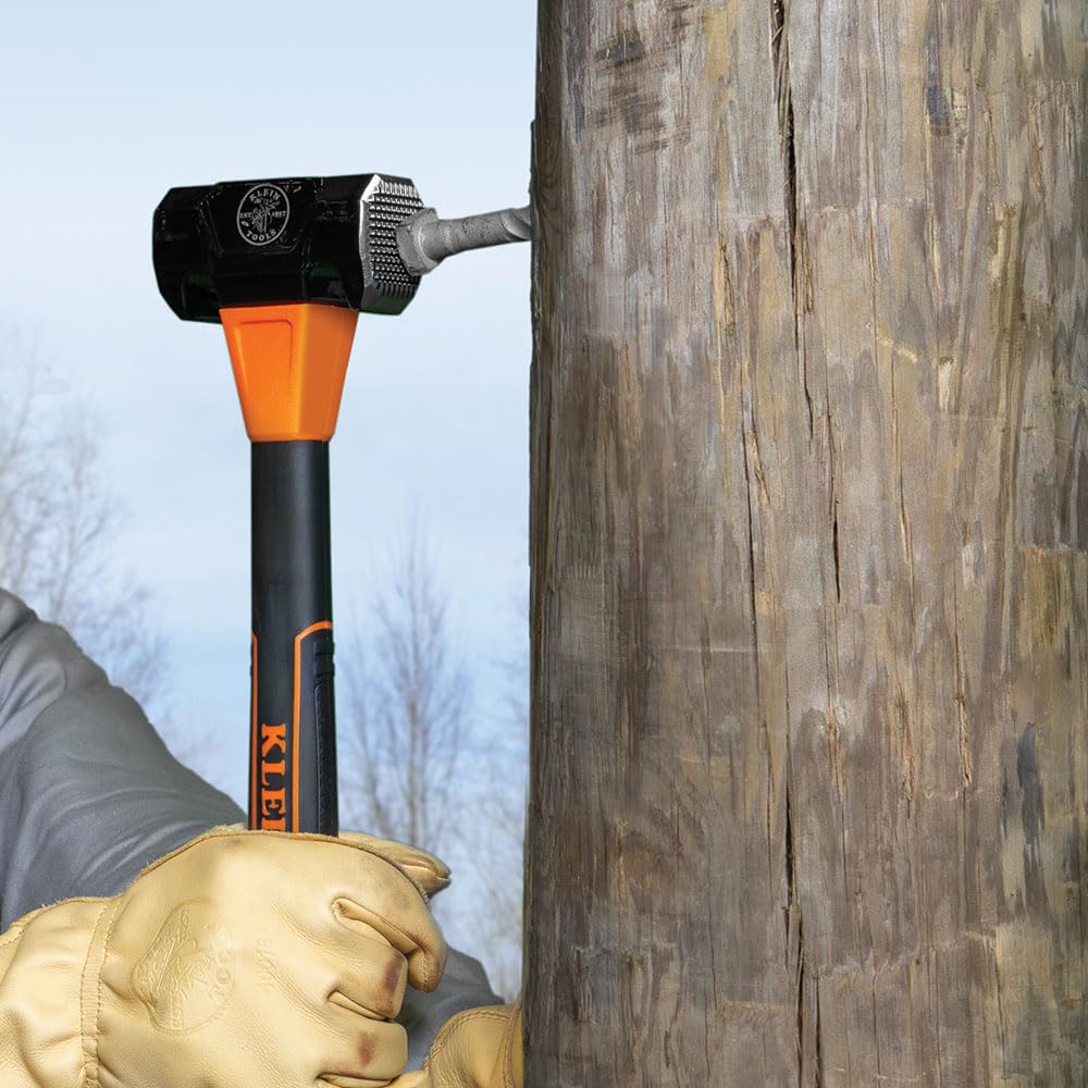 Klein Tools 80936MF Milled-Face Hammer for Electricians & Linemen