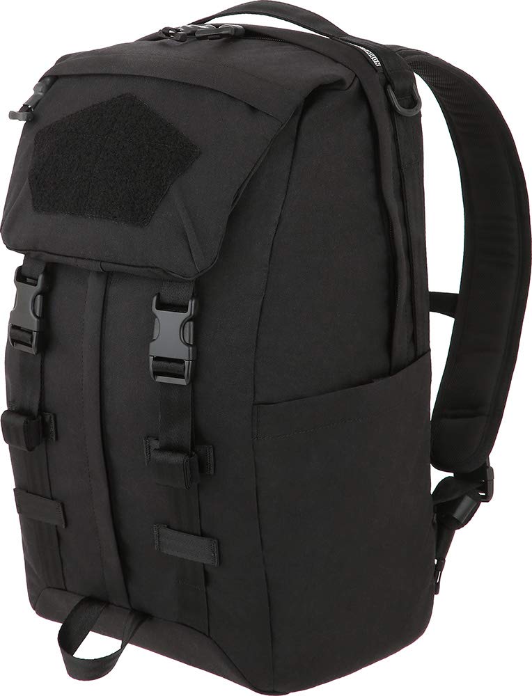 MAXPEDITION TT26 Tactical Backpack - Durable Large Military Rucksack for Outdoor Hiking, Camping & Travel - Black Heavy Duty Daypack for Men & Women