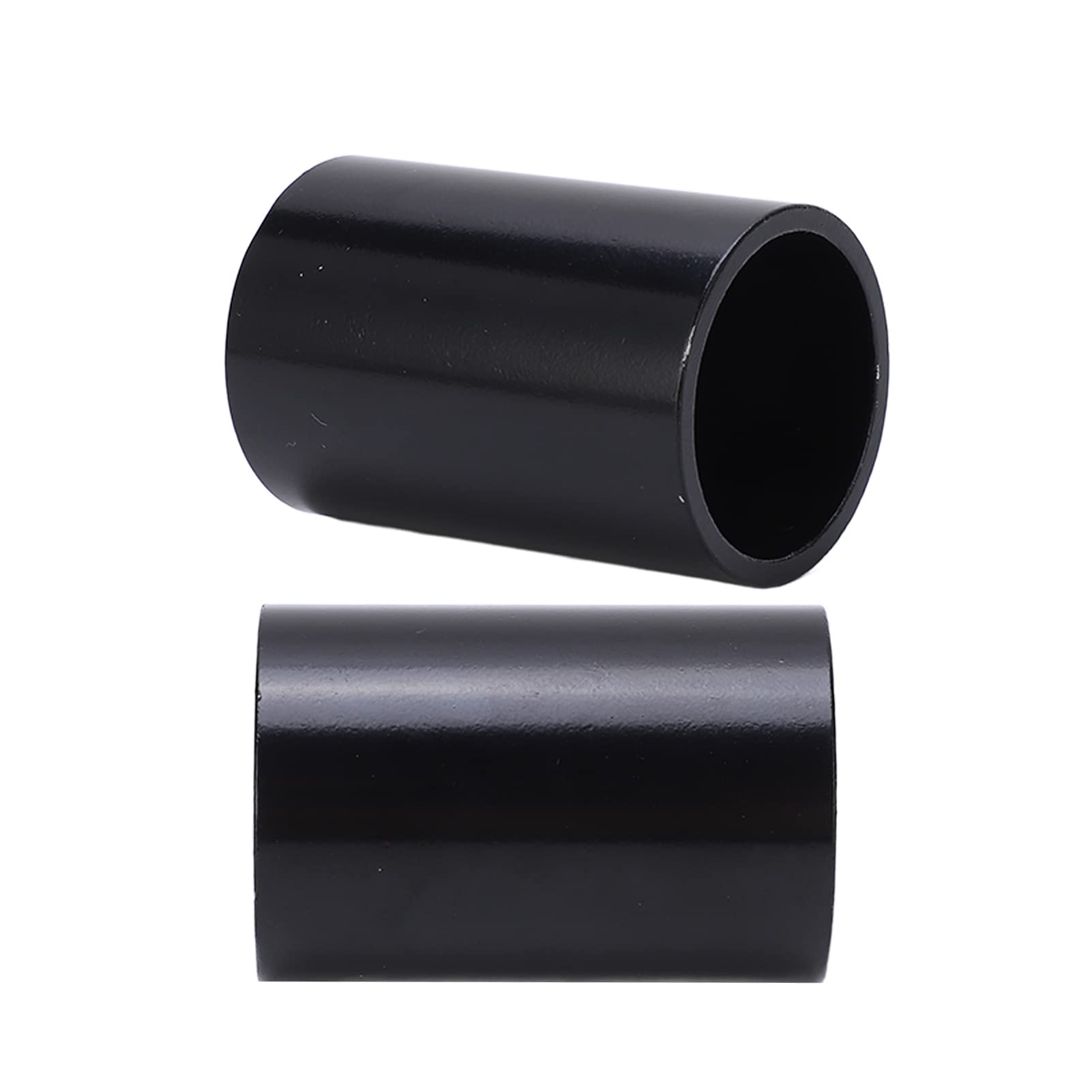 Longzhuo 50mm Aluminum Alloy Bike Headset Spacer Set - Black Threadless Stem Spacers & Fork Washers for MTB/Road Bikes | Perfect for Handlebar Height Adjustment & Bike Maintenance