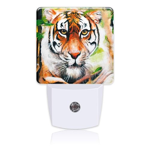 Oil Painting Tiger in Jungle