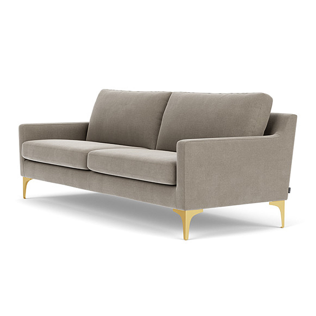 Astha Fabric 3-Seater Sofa - Modern Living Room Furniture for Small Spaces | Comfortable Couch for Apartments, Dorm Rooms & Cozy Homes