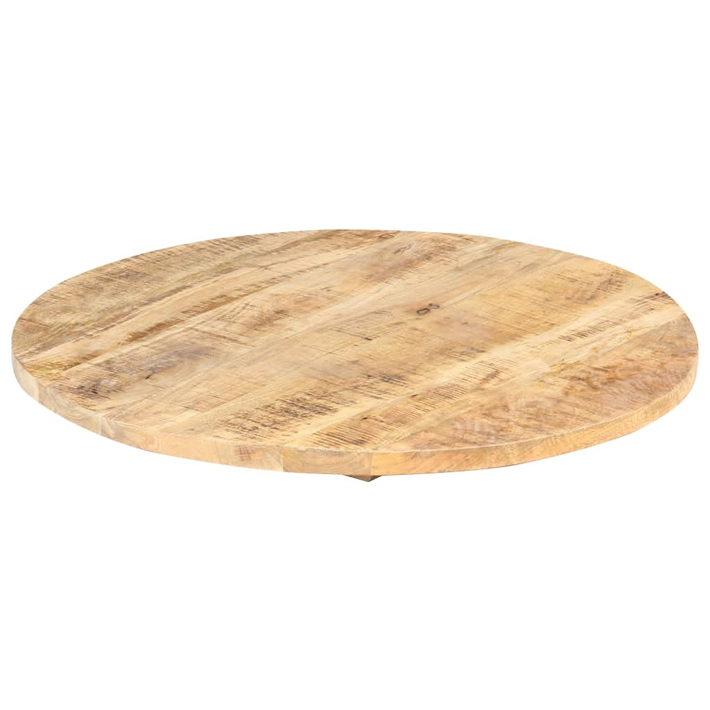 Premium Solid Mango Wood Round Table Top 27.6
