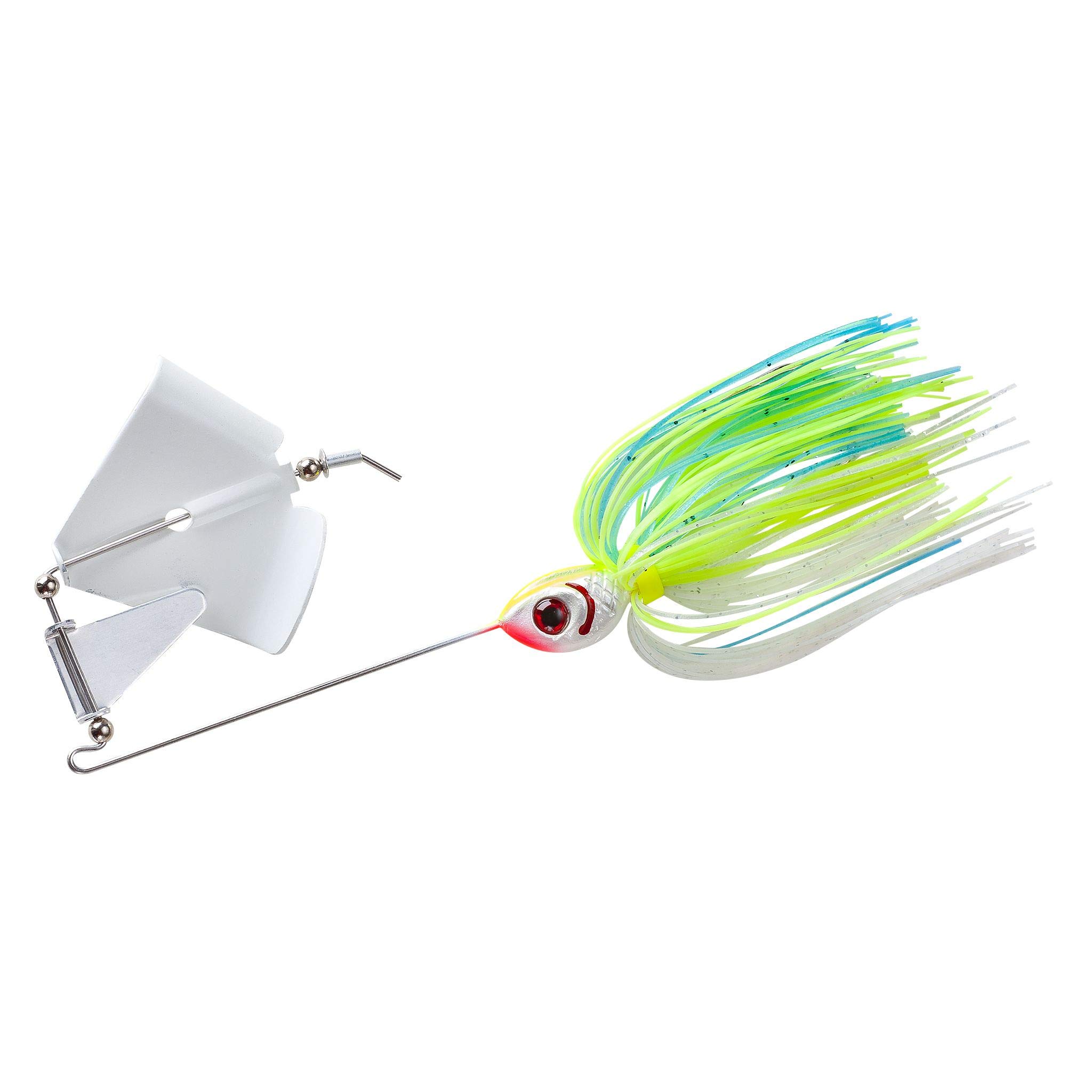 BOOYAH Buzz Buzzbait Bass Fishing Lure - Topwater Bass Fishing Bait with Spinner Blades for Freshwater & Saltwater - Perfect for Morning & Evening Fishing Trips