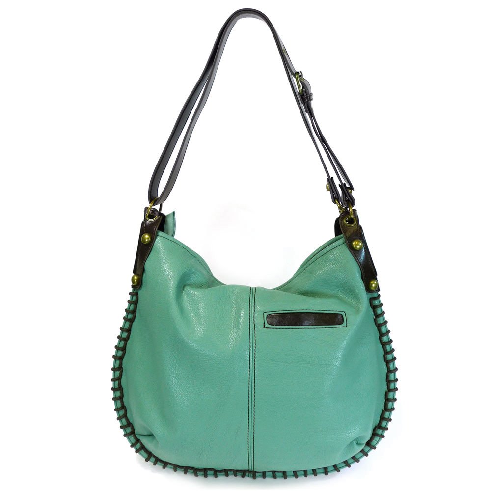 Stylish Chala Handbags for Women - Soft Large Shoulder & Crossbody Purse with Keychain - Teal Green Casual Handbag | Perfect for Work, Travel & Everyday Use