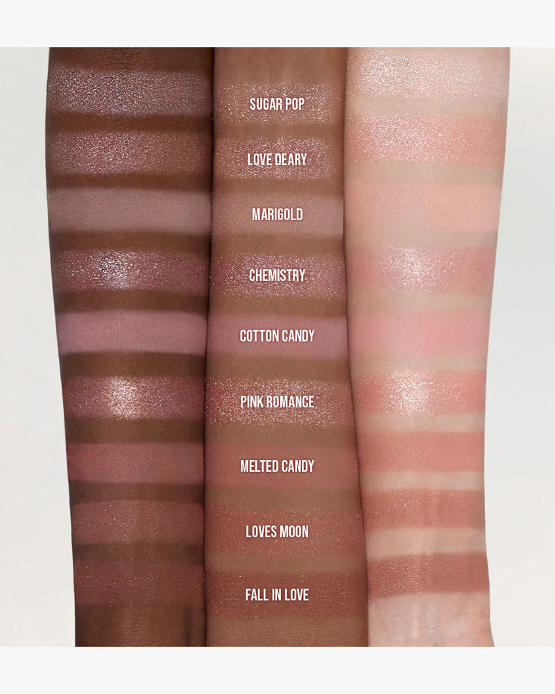 Dasique 9-Color Eyeshadow Palette - Soft Matte & Shimmer Shades for Everyday & Party Makeup | Vegan & Cruelty-Free | Perfect for Day to Night Looks