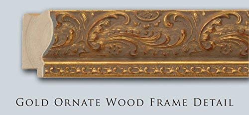 Rembrandt Gold Framed Canvas Art 20x22 - Elegant Home Decor